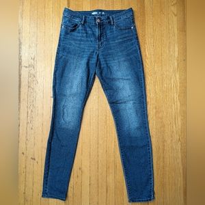 Super skinny mid-rise jeans